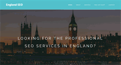 Desktop Screenshot of englandseo.co.uk